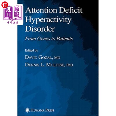 海外直订Attention Deficit Hyperactivity Disorder: From Genes to Patients 注意缺陷多动障碍:从基因到患者