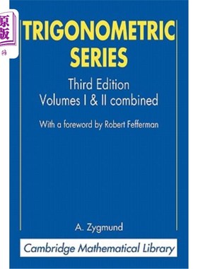海外直订Trigonometric Series: Volumes I & II Combines 三角级数：卷I和卷II组合