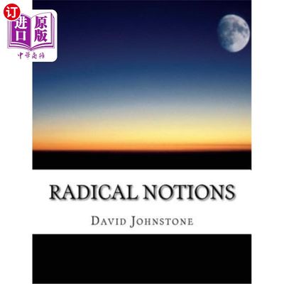 海外直订Radical Notions: a work of imagination 激进的观念：想象力的作品