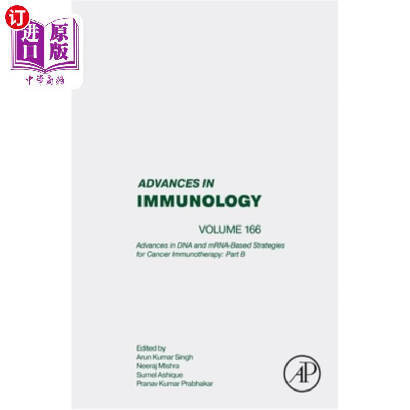 海外直订医药图书Advances in DNA and Mrna-Based Strategies for Cancer Immunotherapy: Part B: Volu 基于DNA和