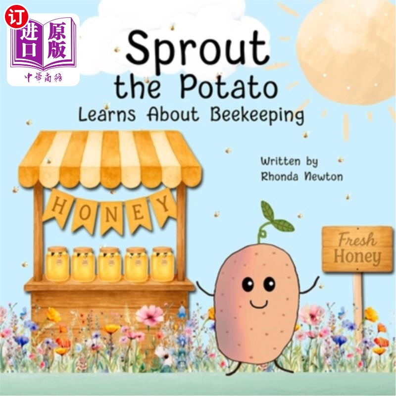 海外直订Sprout the Potato Learns About Beekeeping 马铃薯发芽学习养蜂