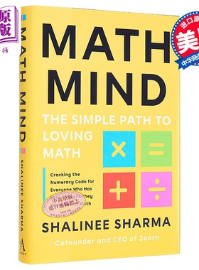 预售 数学思维 爱上数学的简单路径 Math Mind The Simple Path to Loving Math 英文原版 Shalinee Sharma【中商原版】
