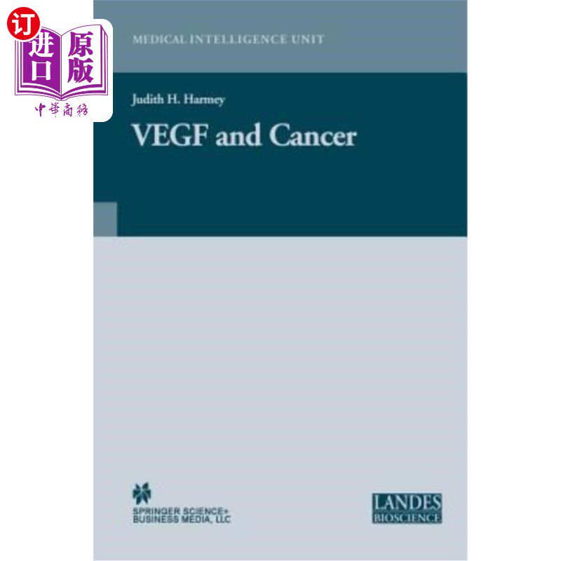 海外直订医药图书Vegf and Cancer 血管内皮生长因子与肿瘤