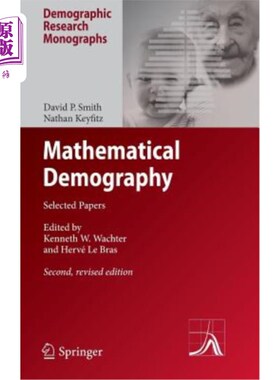 海外直订Mathematical Demography: Selected Papers 数学人口学：论文选集