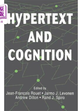 海外直订Hypertext and Cognition 超文本与认知