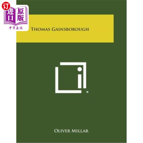 海外直订Thomas Gainsborough 托马斯·盖恩斯伯勒