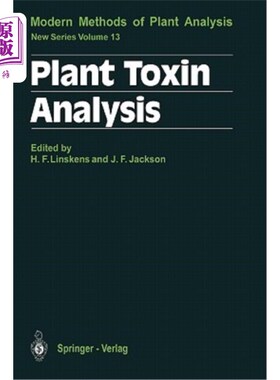 海外直订Plant Toxin Analysis 植物毒素分析