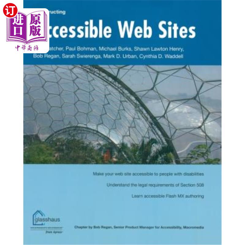 海外直订Constructing Accessible Web Sites 构建无障碍网站