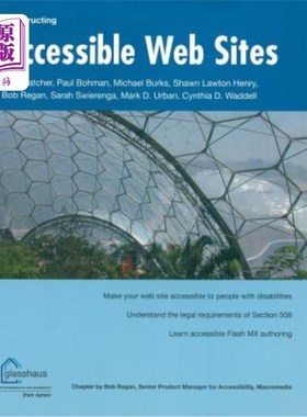 海外直订Constructing Accessible Web Sites 构建无障碍网站