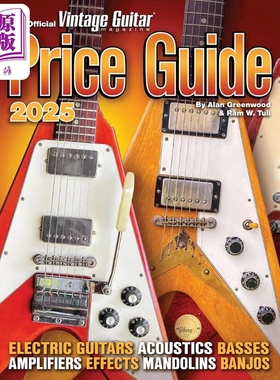 The Official Vintage Guitar Magazine Price Guide 进口艺术 古董吉他杂志官方价格指南 2025【中商原版】