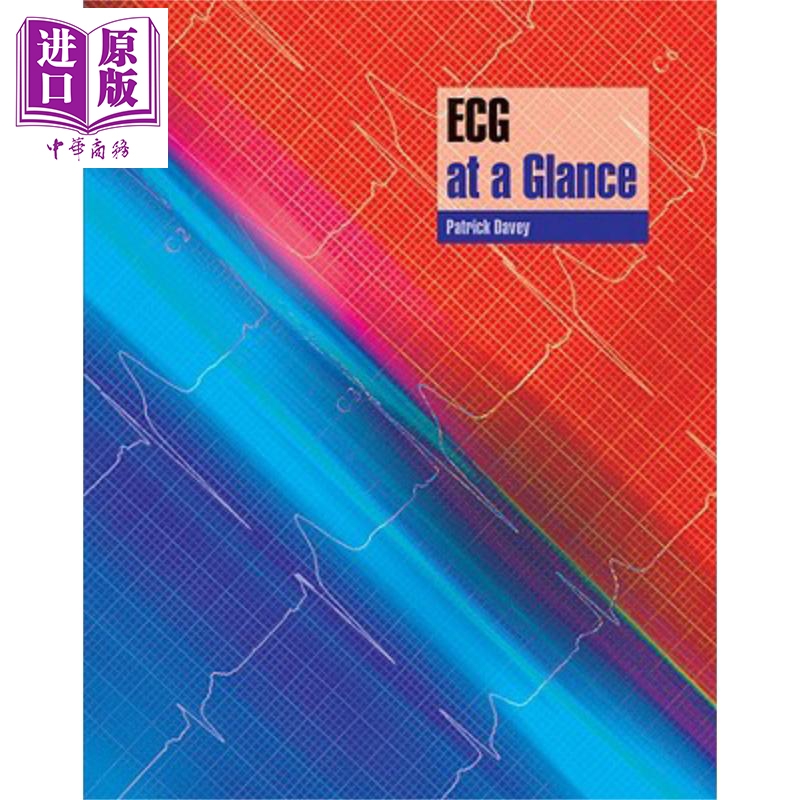 现货 心电图一瞥 Ecg At A Glance 英文原版 Patrick Davey【中商原版】 wiley