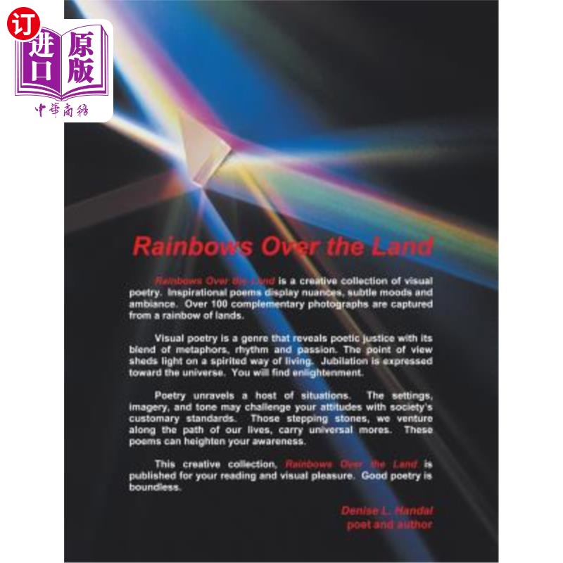海外直订Rainbows Over the Land: (Rotate a Prism of Thoughts) 大地上的彩虹：（旋转思想的棱镜）