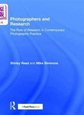 海外直订Photographers and Research 摄影师与研究