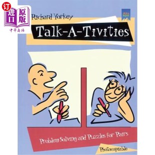 海外直订Talk-A-Tivities: Problem Solving and Puzzles for Pairs 对话活动:解决问题和双人拼图