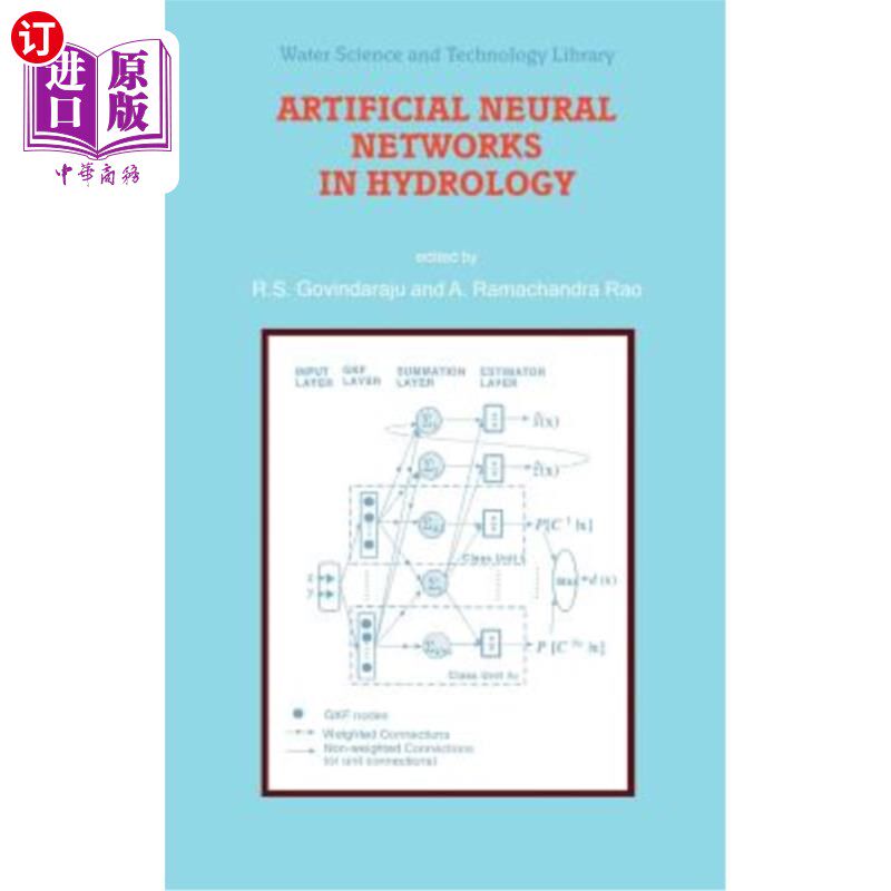 海外直订Artificial Neural Networks in Hydrology 人工神经在水文学中的应用