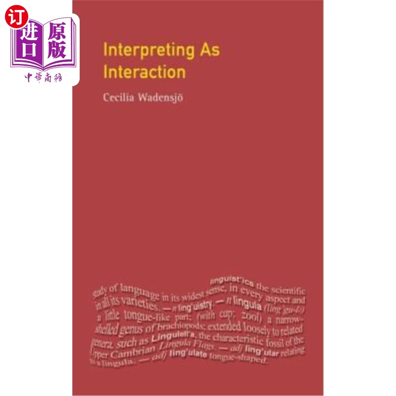 海外直订Interpreting as Interaction 口译为互动