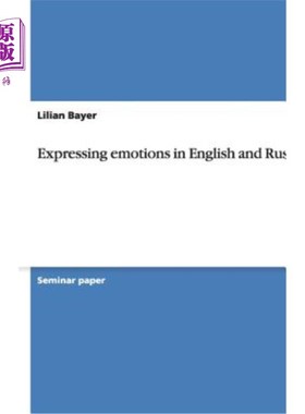 海外直订Expressing Emotions in English and Russian 用英语和俄语表达情感