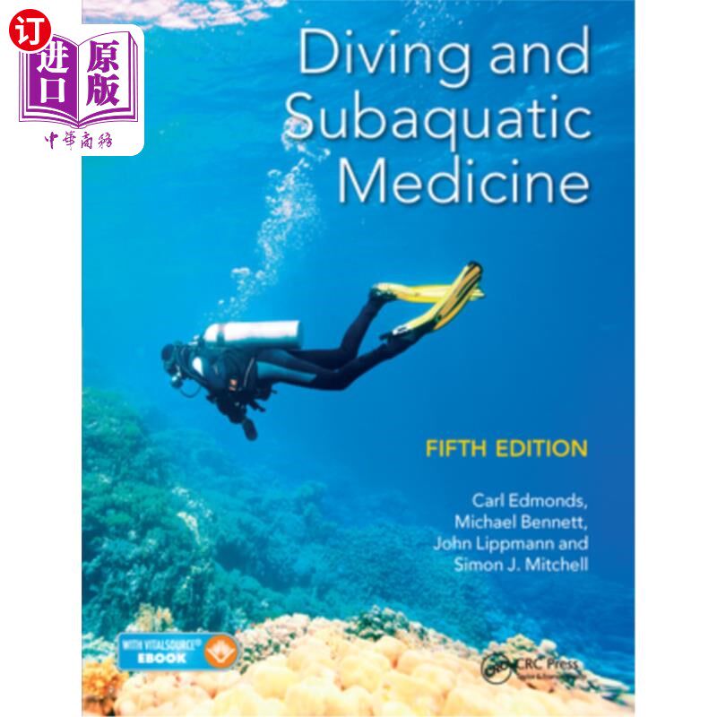 海外直订医药图书Diving and Subaquatic Medicine 潜水和水下医学