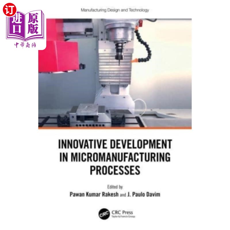 海外直订Innovative Development in Micromanufacturing Pro... 微制造工艺的创新发展