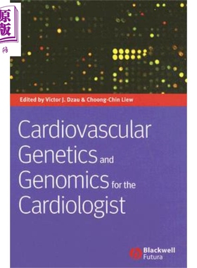 现货 Cardiovascular Genetics And Genomics For The Cardiologist【中商原版】