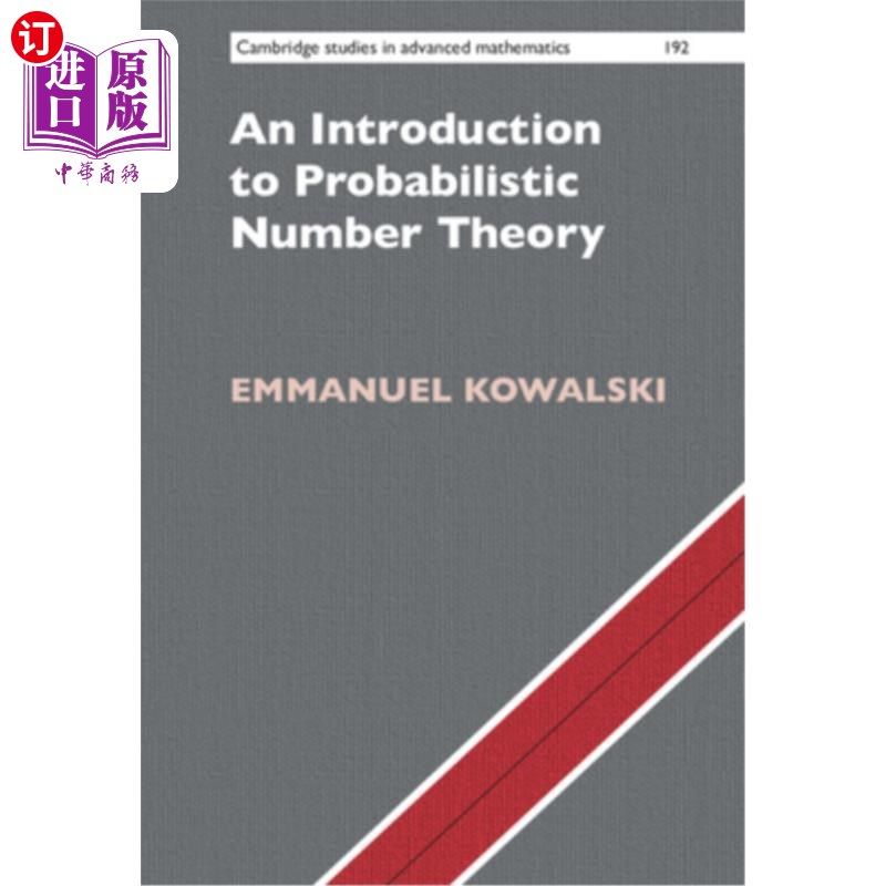 海外直订An Introduction to Probabilistic Number Theory