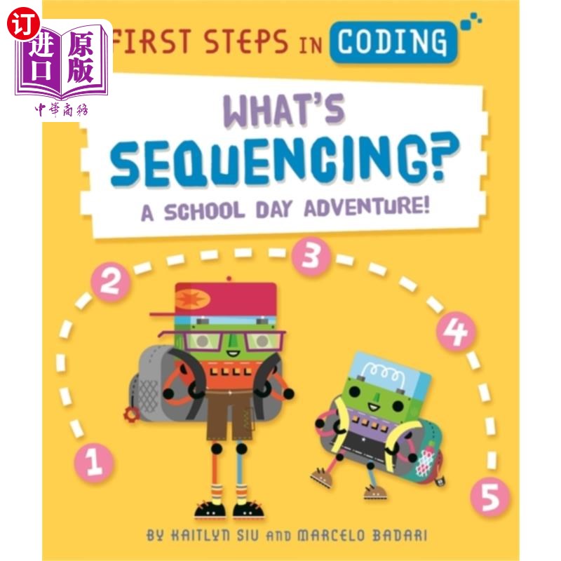海外直订First Steps in Coding: What's Sequencing? 编码的第一步:什么是排序?