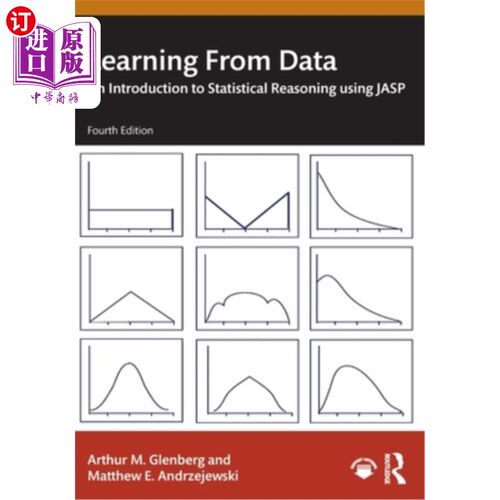 海外直订Learning from Data: An Introduction to Statistical Reasoning Using Jasp 从数据中学习：使用Jasp介绍统计推理