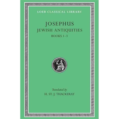 预售 犹太人古史 卷1-3 英文原版 Jewish Antiquities Volume I Books 1-3 Josephus 历史图书【中商原版】