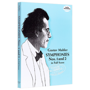 Mahler Symphonies Nos 1 and 2 in Full Score 进口艺术 马勒第一、第二交响曲全谱【中商原版】