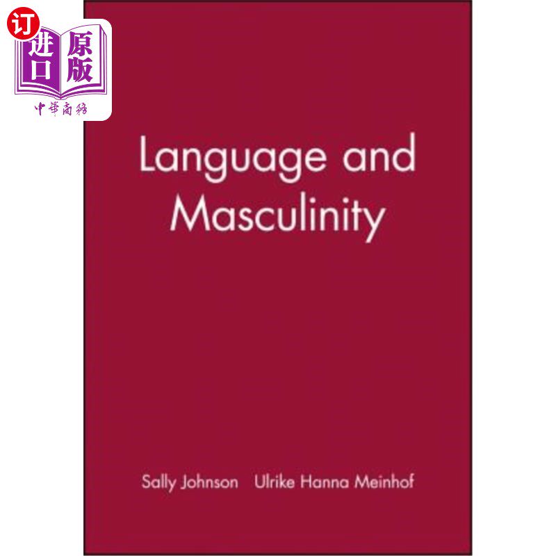 海外直订Language and Masculinity 语言与男性气质