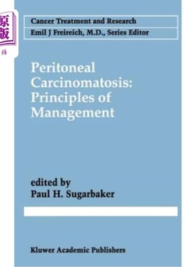 海外直订医药图书Peritoneal Carcinomatosis: Principles of Management 腹膜癌:治疗原则