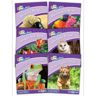 Jolly Phonics Readers Level 5 Our World 快乐自然拼读读物5级 我们的世界 手写体英式英语版 英文原版幼儿教辅【中商原版】