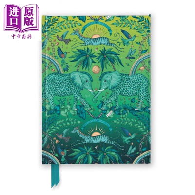 预售 艾玛 J 希普利 赞比西河 烫金手帐 英文原版 Emma J Shipley Zambezi Foiled Journal Flame Tree Studio【中商原版】