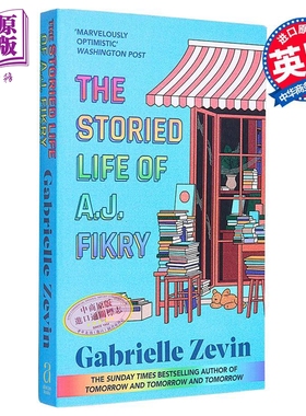 现货 【中商原版】岛上书店 A.J.的书店人生 英文原版The Storied Life of A. J. Fikry 加·泽文 文学 励志 阅读 畅销小说