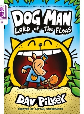 海外直订Dog Man 5: Lord of the Fleas PB 狗人5：跳蚤之王