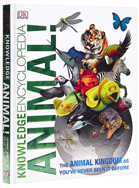 【中商原版】DK知识百科：动物！英文原版 DK-Knowledge Encyclopedia: Animal!