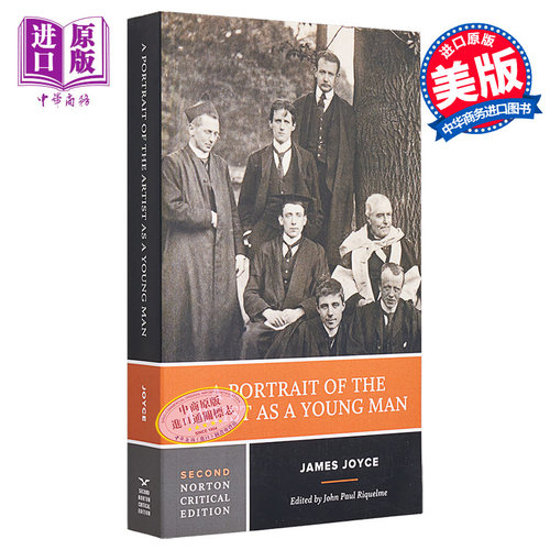 诺顿文学解读系列 青年艺术家画像  英文原版 A Portrait of the Artist as a Young Man JAMES JOYCE 名著【中商原版】