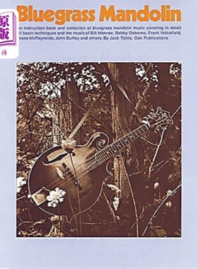 海外直订Bluegrass Mandolin 蓝草曼陀林