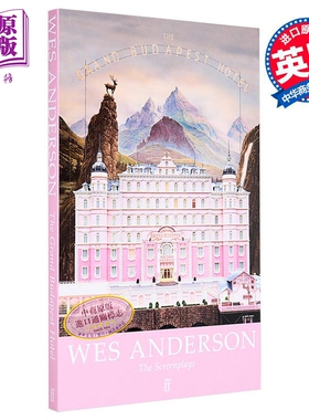 The Grand Budapest Hotel【中商原版】布达佩斯大饭店英文原版小说电影剧本 Wes Anderson