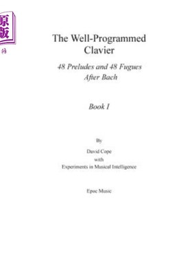 海外直订The Well-Programmed Clavier: Book I 程序完善的键盘：第一册