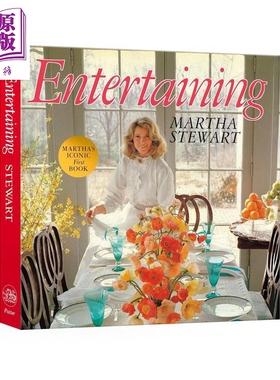 预售 娱乐 玛莎斯图尔特宴请指南 三百余种原创食谱 450张全彩照片 Entertaining 英文原版 Martha Stewart【中商原版】