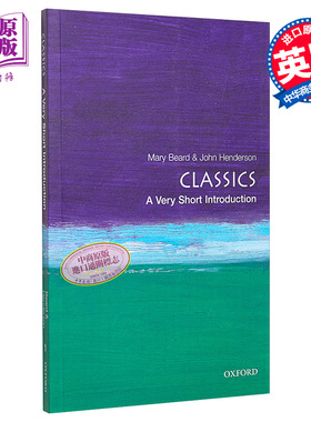 预售 Classics: A Very Short Introduction 英文原版 牛津通识系列：古典文学 John Henderson【中商原版】