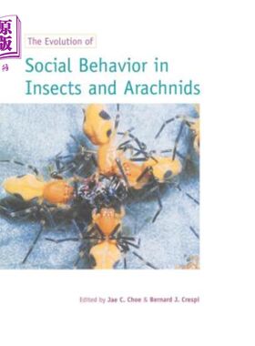 海外直订The Evolution of Social Behaviour in Insects and Arachnids 昆虫和蛛形纲动物社会行为的进化