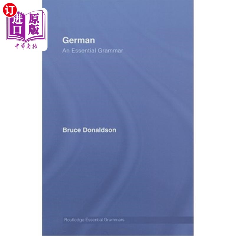 海外直订German: An Essential Grammar 德语:基本语法