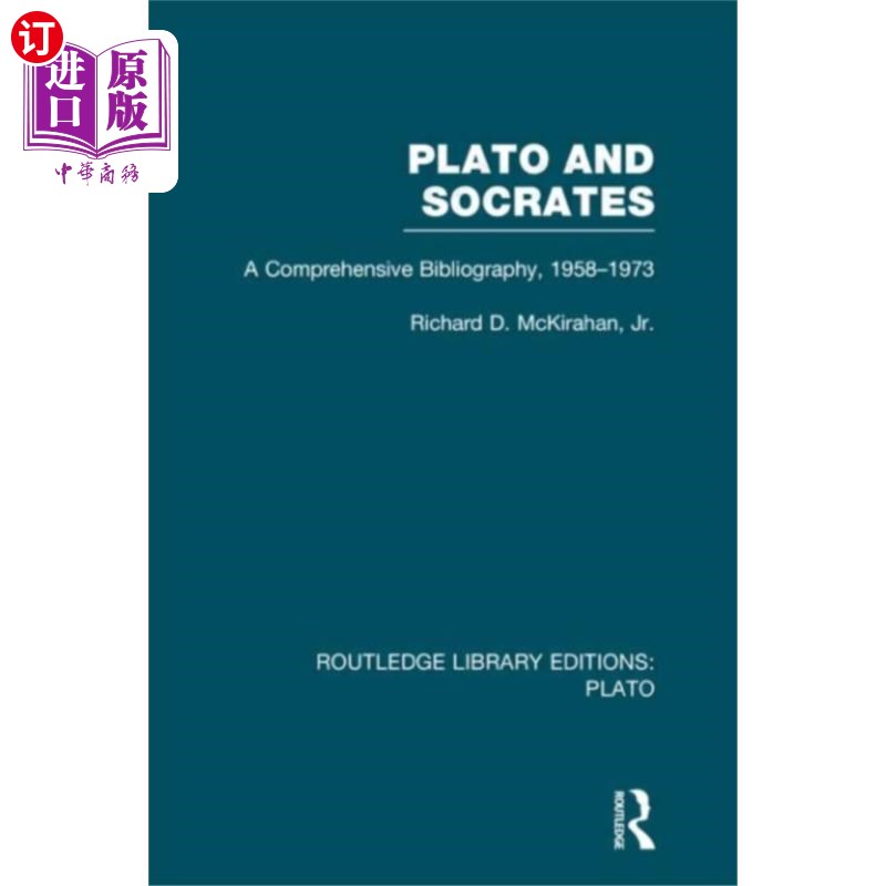 海外直订Plato and Socrates (RLE: Plato) 柏拉图与苏格拉底(柏拉图)