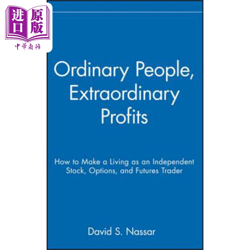 现货 普通的人、非凡的利润 Ordinary People  Extraordinary Profits 英文原版 David Nassar 中商原版