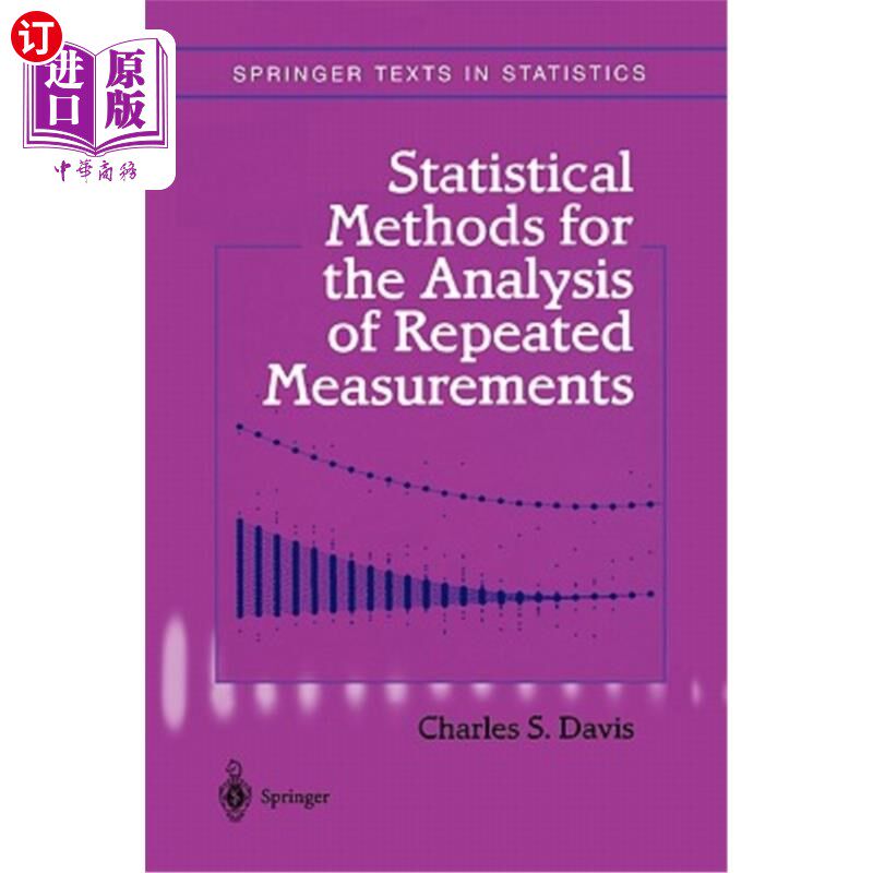 海外直订Statistical Methods for the Analysis of Repeated Measurements 重复测量分析的统计方法