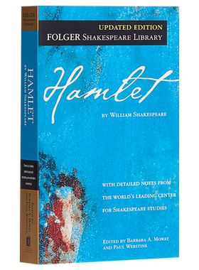 【中商原版】莎士比亚：哈姆雷特 英文原版 Hamlet Shakespeare 经典名著 福尔杰莎士比亚图书馆