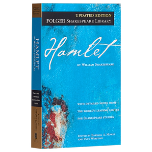 【中商原版】莎士比亚:哈姆雷特 英文原版 Hamlet Shakespeare 经典名著 福尔杰莎士比亚图书馆