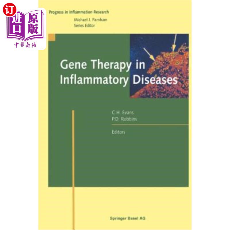 海外直订医药图书Gene Therapy in Inflammatory Diseases 炎症性疾病的基因治疗